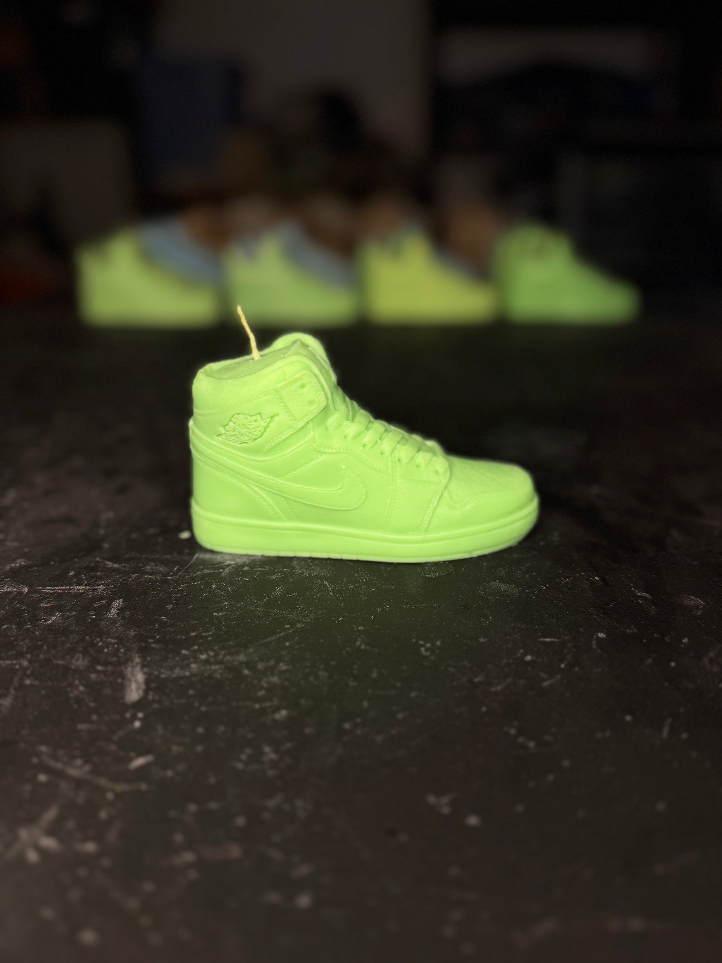 Jordan 1 Green Apple Candle