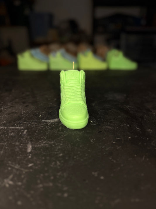 Jordan 1 Green Apple Candle
