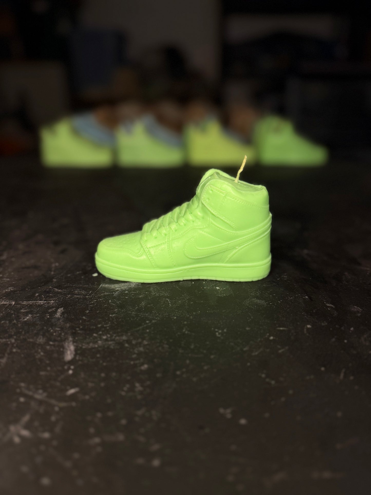 Jordan 1 Green Apple Candle