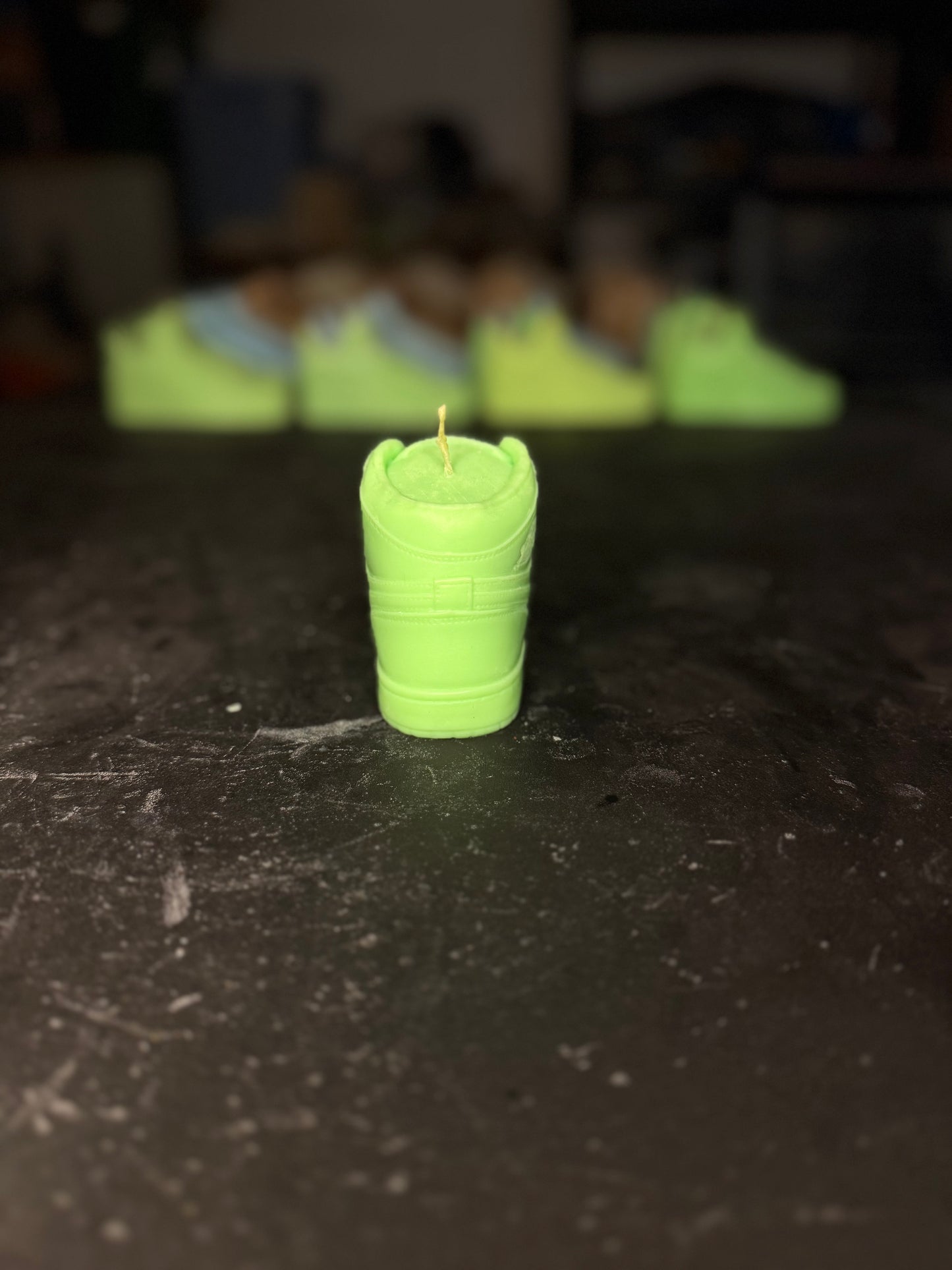 Jordan 1 Green Apple Candle
