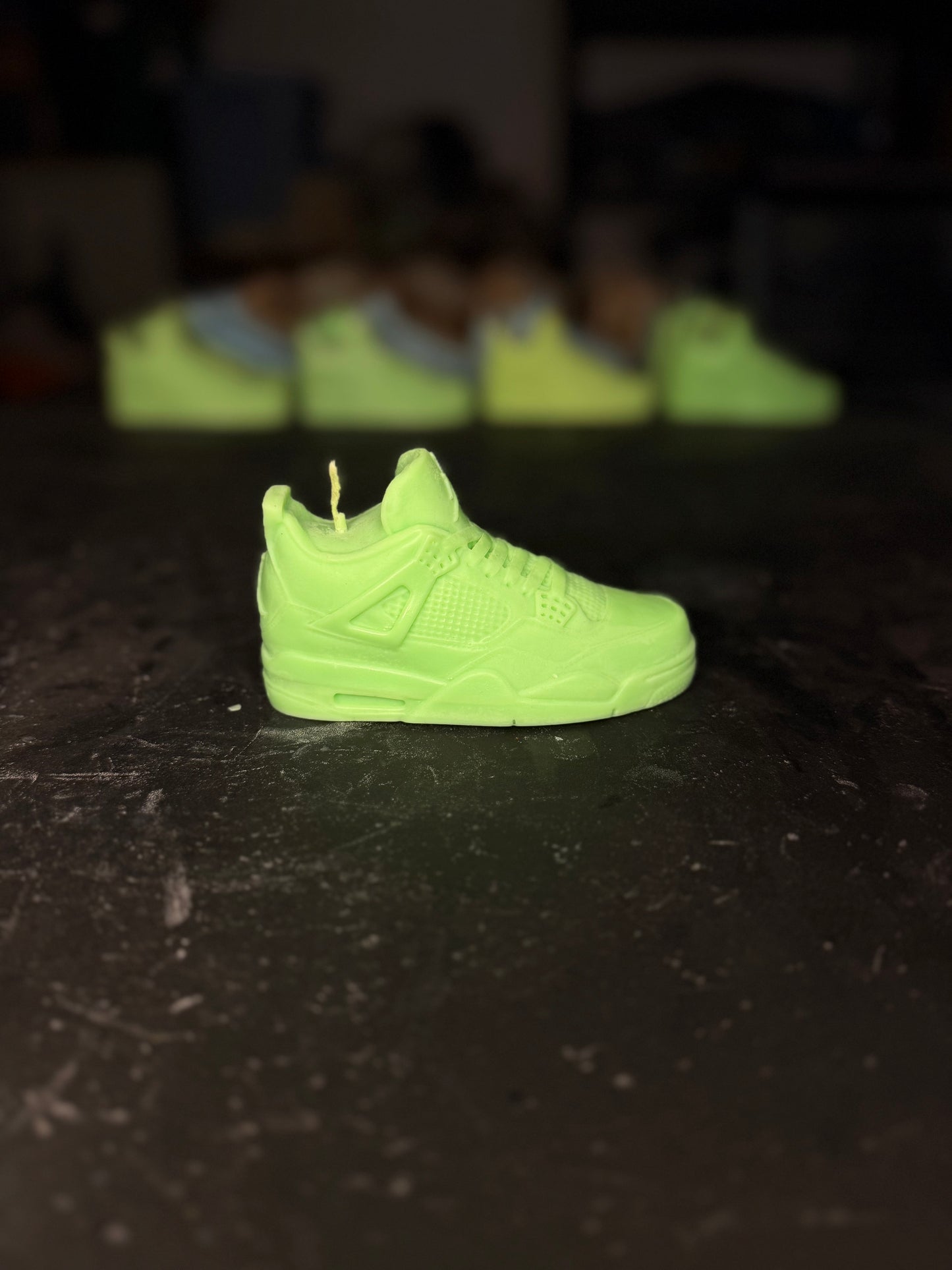 Jordan 4 Green Apple Candle