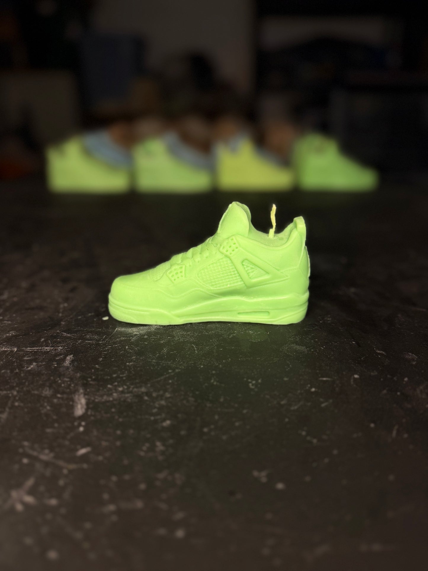 Jordan 4 Green Apple Candle