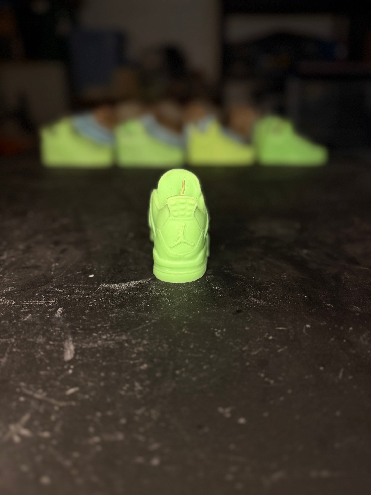 Jordan 4 Green Apple Candle