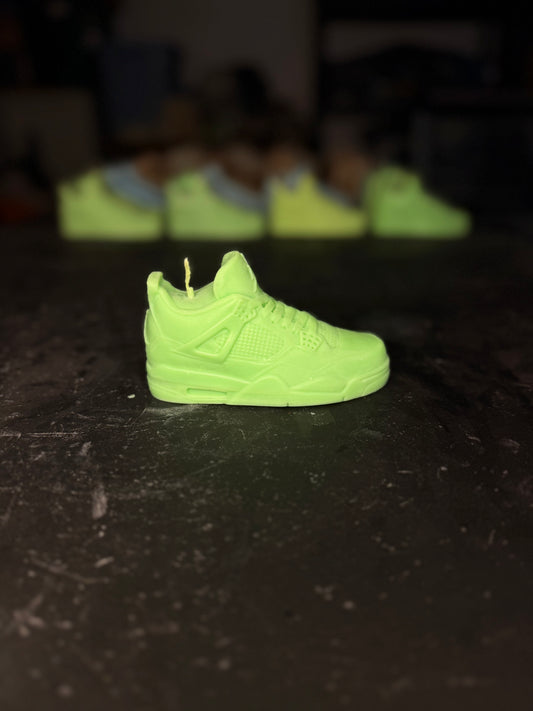 Jordan 4 Green Apple Candle